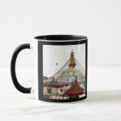 Stupa Boudhanath, Kathmandu - Nepal (Buddha) Tasse (Links)