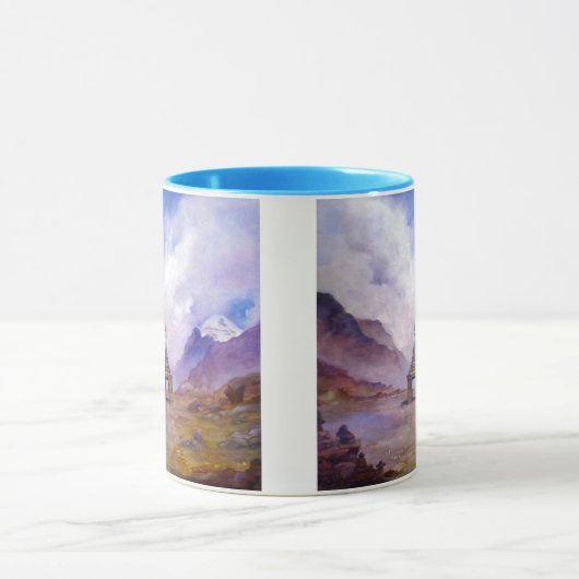 Stupa Mt Kailash Tibet Tasse (Zentrum)