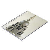 Stupa, Pala, Nalanda, Bihar (Bronze) Notizblock (Linke Seite)