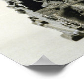 Stupa, Pala, Nalanda, Bihar (Bronze) Poster (Ecke)