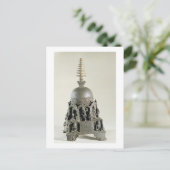 Stupa, Pala, Nalanda, Bihar (Bronze) Postkarte (Stehend Vorderseite)