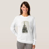 Stupa, Pala, Nalanda, Bihar (Bronze) T-Shirt (Vorne ganz)