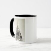 Stupa, Pala, Nalanda, Bihar (Bronze) Tasse (Vorderseite Links)