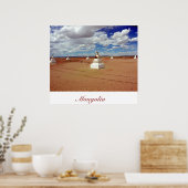 Stupas im Shambhala Land Poster (Küche)