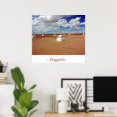 Stupas im Shambhala Land Poster (Heimbüro)