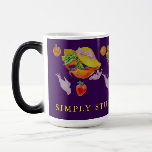 STUPENDOUSLY FRUIT DESIGNED WOMEN'S MUG VERWANDLUNGSTASSE (Links)