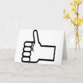 Stupf Karte (Gelbe Blume)