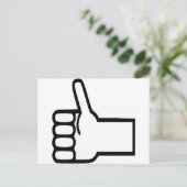 Stupf Postkarte (Stehend Vorderseite)