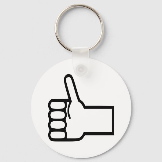 Stupf Schlüsselanhänger (Vorderseite)