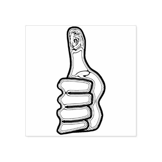 Stupf V2 Gummistempel (Prägung)