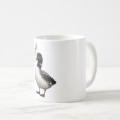 stupid Canadian wolf bird common loon Smoking meme Kaffeetasse (VorderseiteRechts)