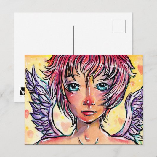 Stupid Cupid Postkarte (Vorne/Hinten)