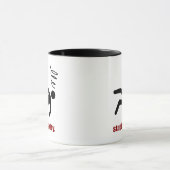 Stupid Gravity - Funny Stuntman Daredevil Tasse (Zentrum)