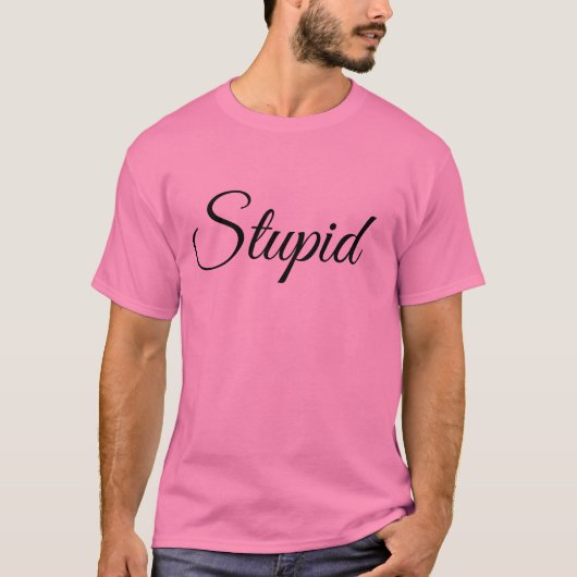 Stupid Meme T-Shirt (Vorderseite)