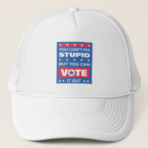 Stupid Politiker Zitat Funny Trucker Hat