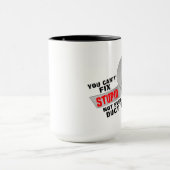 Stupid Ringer-Tasse Tasse (Zentrum)