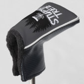 Stupid Tree Disc Golf Funny Frisbee Golf Golfer Headcover (3/4 Vorderseite)