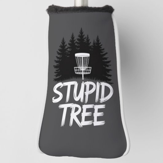 Stupid Tree Disc Golf Funny Frisbee Golf Golfer Headcover (Rotieren 90)