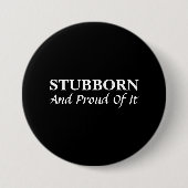 stur und stolz darauf button (Vorderseite)