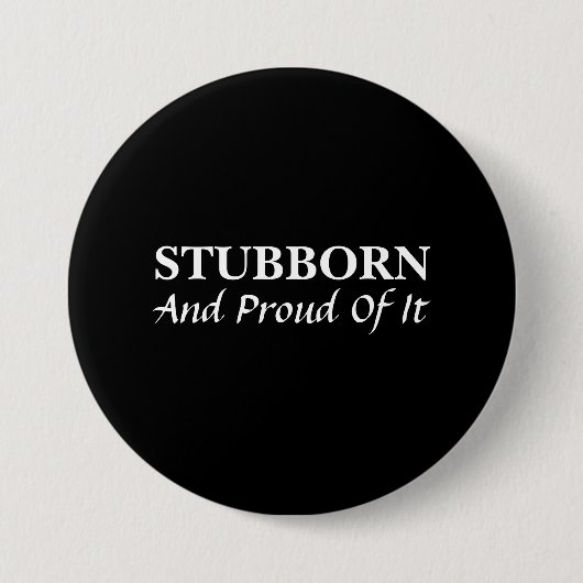 stur und stolz darauf button (Vorderseite)