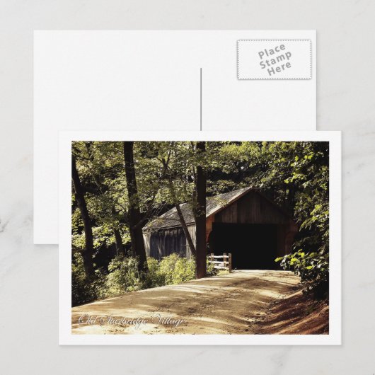 Sturbridge, Massachusetts Postkarte (Vorne/Hinten)