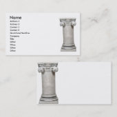 SturdyColumn, Name, Adresse 1, Adresse 2, Conta… Visitenkarte (Vorne/Hinten)