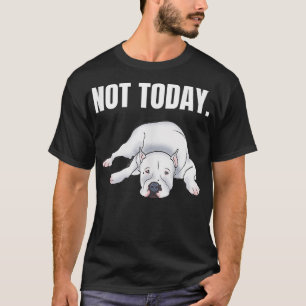 Sturer Dogo Argentino lustiges Grafikdesign für T-Shirt