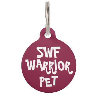 Sturge-Weber Warrior Pet Tag Haustiermarke