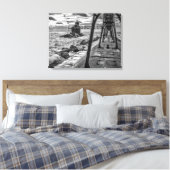 Sturgeon Bay Lighthouse Canvas Print Leinwanddruck (Insitu (Schlafzimmer))