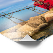 Sturgeon Bay Lighthouse Pier Fotodruck (Ecke)