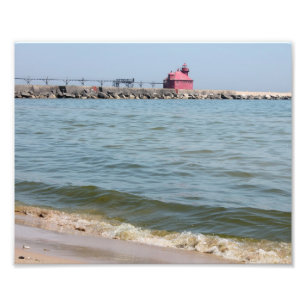 Sturgeon Bay Pier Head Lighthouse Print Fotodruck