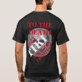 STURGEON BEKÄMPFUNG VON MAN VS FISH ZUM TOD T-Shirt (Rückseite)