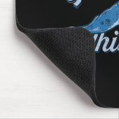 Sturgeon-Flüsterer Seelenleben - Lustiges Fischerg Mousepad (Ecke)