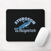Sturgeon-Flüsterer Seelenleben - Lustiges Fischerg Mousepad (Mit Mouse)