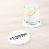 Sturgeon Getränkeuntersetzer (Seite)