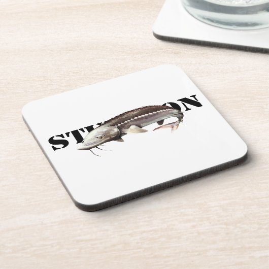 Sturgeon Getränkeuntersetzer (Linke Seite)