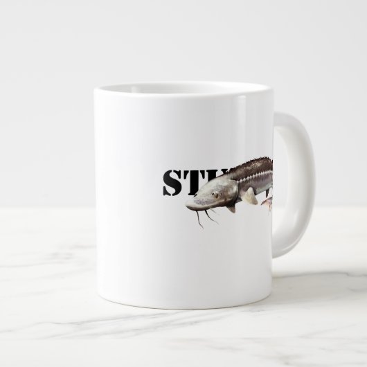 Sturgeon Jumbo-Tasse (Vorderseite Rechts)
