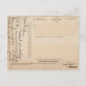 Sturgeon & Lachs Fangkarte Postkarte (Rückseite)