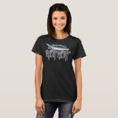 Sturgeon Me Not Fish Angler T-Shirt (Vorne ganz)