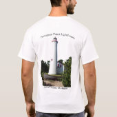 Sturgeon Point Lighthouse 2-seitiges Shirt (Rückseite)