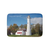 Sturgeon Point Lighthouse bathmat Badematte (Vorderseite)