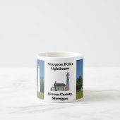 Sturgeon Point Lighthouse Espresso Tasse (Vorderseite)