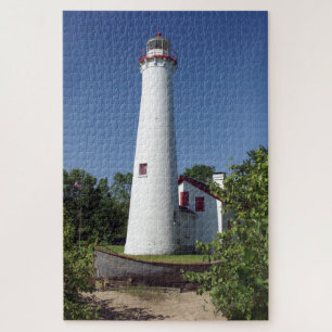 Sturgeon Point Lighthouse mit Schiffspuzzle Puzzle
