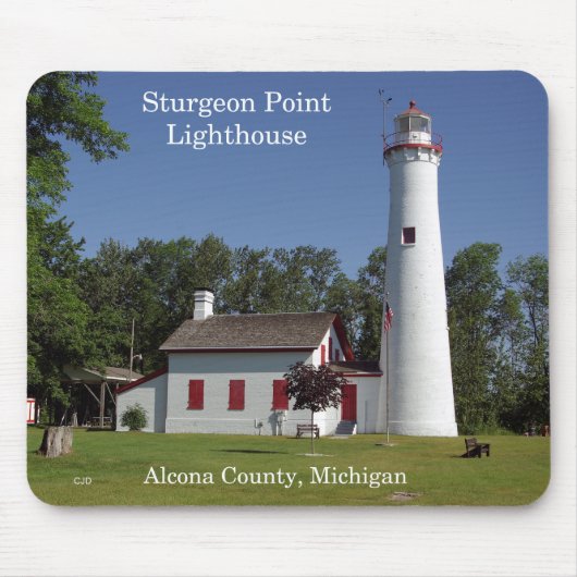 Sturgeon Point Lighthouse mousepad (Vorne)