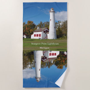 Sturgeon Point Lighthouse Strandtuch