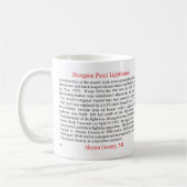 Sturgeon Point Lighthouse Tasse (Links)