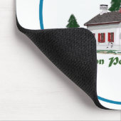 Sturgeon Point Michigan Mousepad (Ecke)