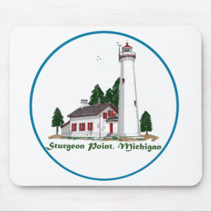 Sturgeon Point Michigan Mousepad