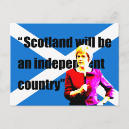 Sturgeon: Schottland wird ein unabhängiges Land se Postkarte