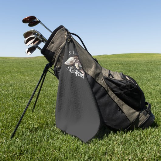 Sturgeon Whisperer Fisch Handtuch (Gras)